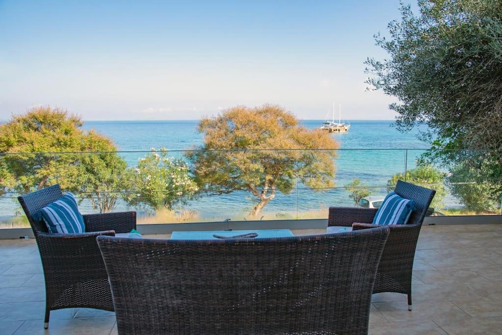 Boukari Blu Studio Boukari Beach Mpoukaris Exteriör bild