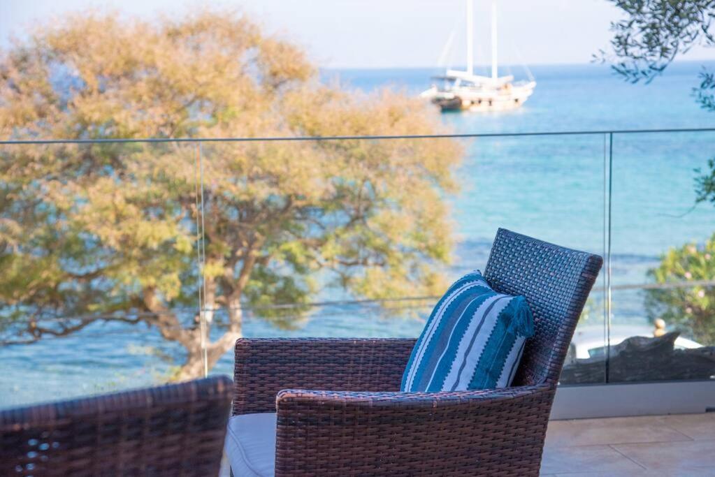 Boukari Blu Studio Boukari Beach Mpoukaris Exteriör bild